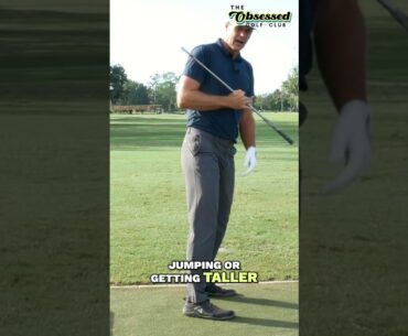 Golf Swing Secret: Avoid Sitting Too Much & Hit Farther! #shorts