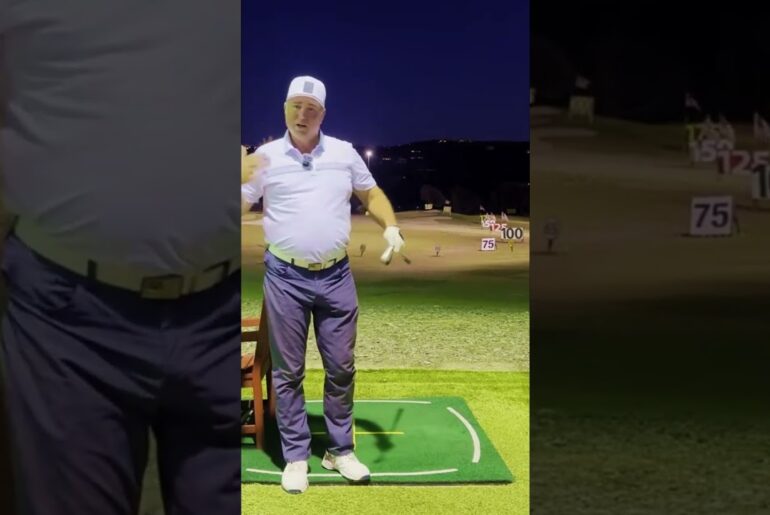 How to INSTANTLY Shallow Your Golf Swing! #shorts