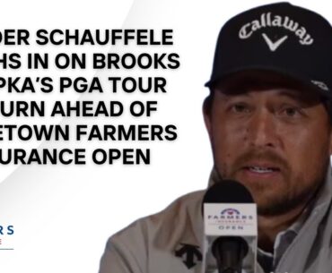 Xander Schauffele Weighs In On Brooks Koepka Return; Talks PGA Tour Future | Farmers Insurance Open
