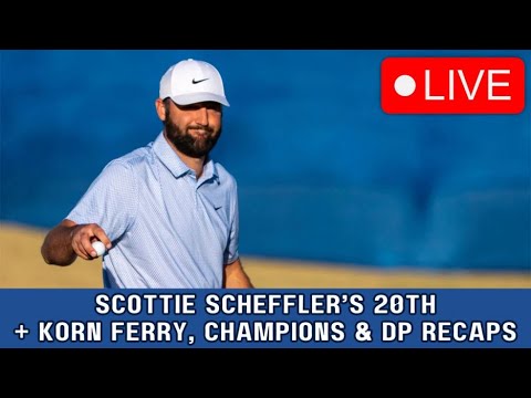 Scottie Scheffler’s 20th PGA Tour Win + Korn Ferry, Champions & DP Recaps Scottie Scheffler’s 20th PGA Tour Win + Korn Ferry, Champions & DP Recaps