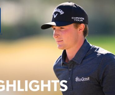 18-year-old Blades Brown fires 12-under 60 | Round 2 Highlights | The American Express