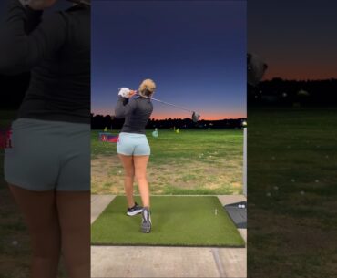 Amazing Golf Swing you need to see | Golf Girl awesome swing | Golf shorts | Jas Grewal
