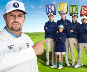 1 Pro Golfer vs 5 Kids (No Mercy)