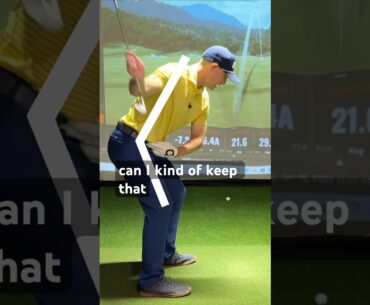 KEEP This Angle To Stop Standing Up In Golf Swing!
