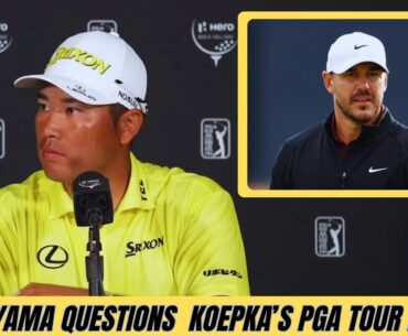 Hideki Matsuyama Questions PGA Tour Over Brooks Koepka’s LIV Return | Tiger Woods Involved