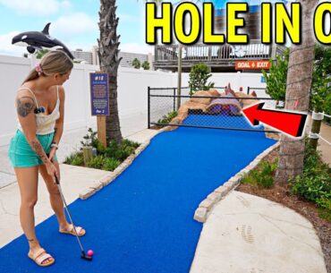 Mini Golf, But You Have To Use Every Obstacle