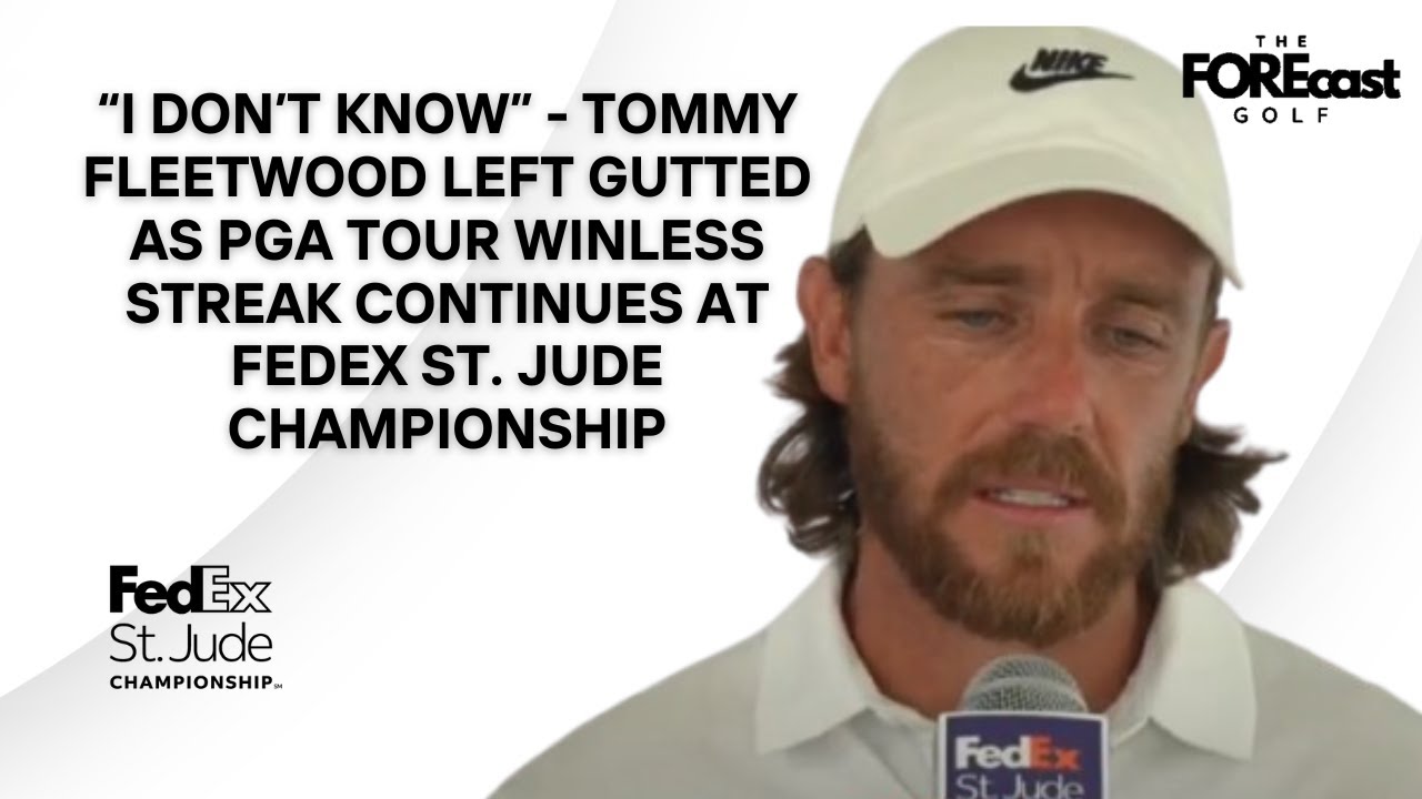 Tommy Fleetwood Frustrated & Still Winless On PGA Tour As Justin Rose Wins St Jude Championship Tommy Fleetwood Frustrated & Still Winless On PGA Tour As Justin Rose Wins St Jude Championship