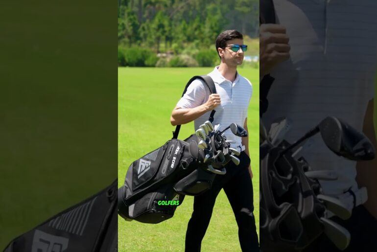 Ask Echo t-lock golf bag #golfbag