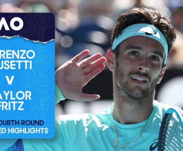 Lorenzo Musetti v Taylor Fritz Extended Highlights | Australian Open 2026 Fourth Round