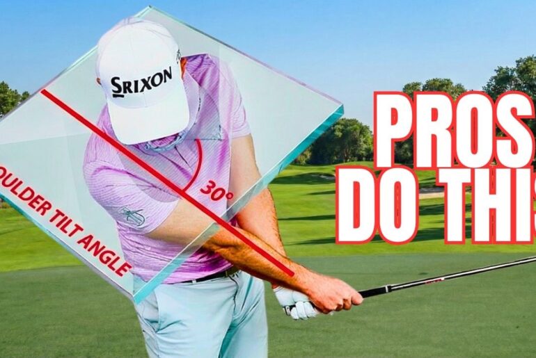 Why Pro Golfers Never Stand Up During Their Swing
