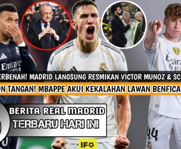 KALAH DARI BENFICA❗Madrid Resmikan Penyerang & Bek Victor Munoz & Schlotterbeck✅Perez Turun Tangan😍