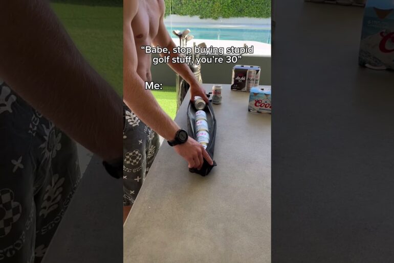 It’s not that stupid is it? #beers #babe #golf #gift #gifts