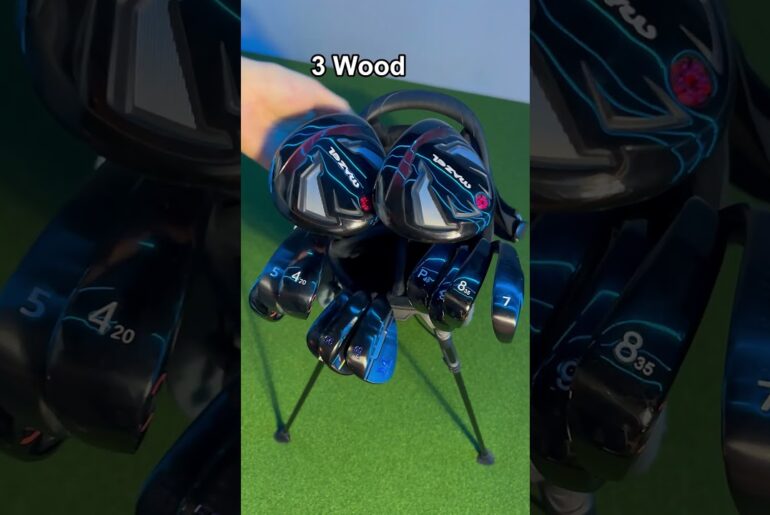 How To Set Up Your Golf Bag #golfshorts #golfbag