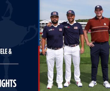 Rahm & Straka vs Spaun & Schauffele | Saturday Four-Balls | Full Highlights | 2025 Ryder Cup
