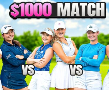 Each of Us Teamed Up With an LPGA Player | Golf Girl Games