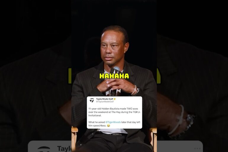 This 11-Year-Old Just Shocked Tiger Woods..