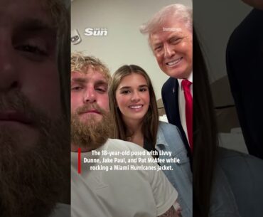 Kai Trump posts amazing pics President's suite at game 🤩📸