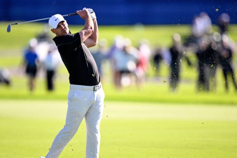 Koepka met with warm reception, cards 73 in PGA Tour return