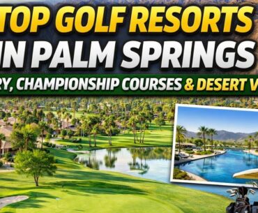 Top Golf Resorts in Palm Springs | Luxury, Championship Courses & Desert Views