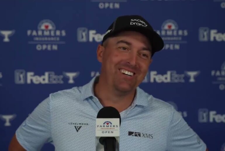 “Just Trying to Get Home Monday” — Justin Lower Balances Golf and Family with Twins on the Way