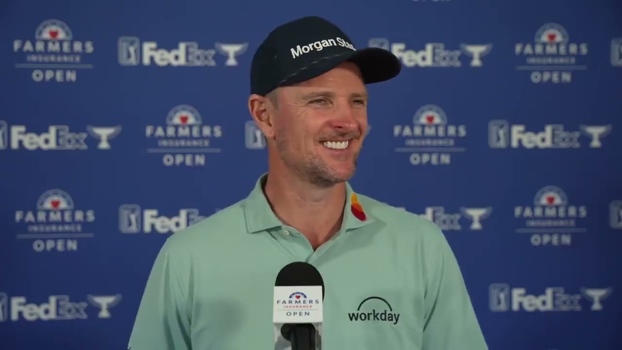 Justin Rose Leads at Torrey Pines! 10-Under 62 on the North Course | Farmers Open R1 (FULL Q&A) Justin Rose Leads at Torrey Pines! 10-Under 62 on the North Course | Farmers Open R1 (FULL Q&A)