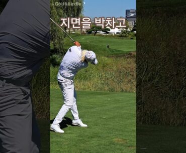 무결점의 어퍼 블로    #허인회프로 #드라이버스윙 #golf #골프스윙 #골프 #스윙 #골프스윙연습기 #골프스윙연습 #골프드라이버 #골프스윙자세 #shorts