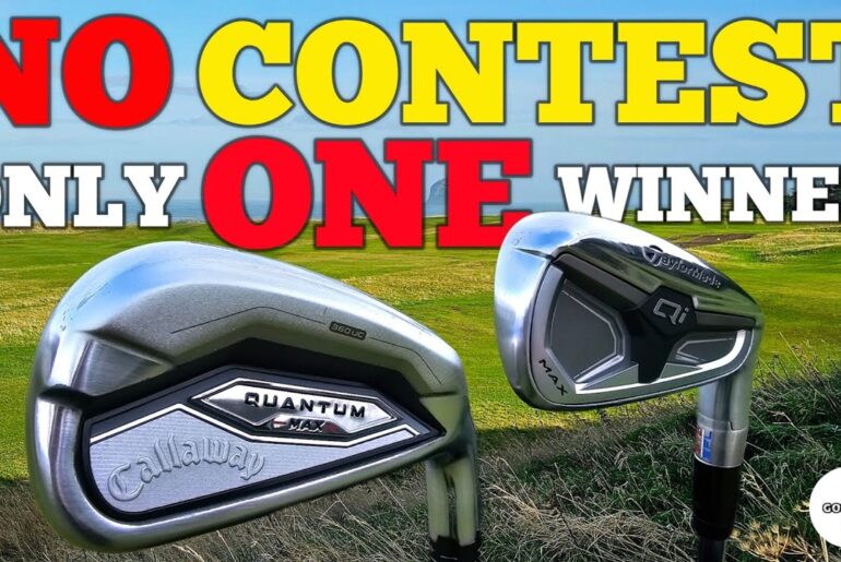 CALLAWAY QUANTUM IRON V TAYLORMADE QI 4D IRON - NO CONTEST ONLY ONE WINNER