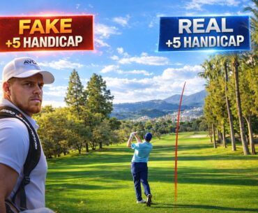 I FACED A +5 HANDICAP AT ALOHA GOLF CLUB… THIS GOT UGLY 😱