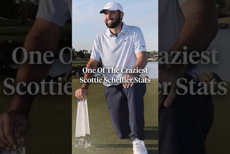 It's Scottie Scheffler's world, and we're just living in it. 🤯 (H/T: X/ jasonsobelgolf)