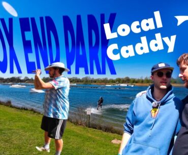 Local Caddy CHALLENGE at BRAND NEW Course! | Box End Park F9