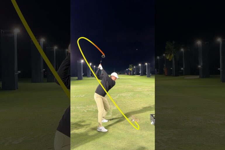Scottie Scheffler golf swing on Shot Tracer Pro