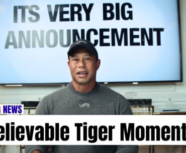 FIRST TIME in 2026: Tiger Woods Says THIS (This Was NOT Expected)