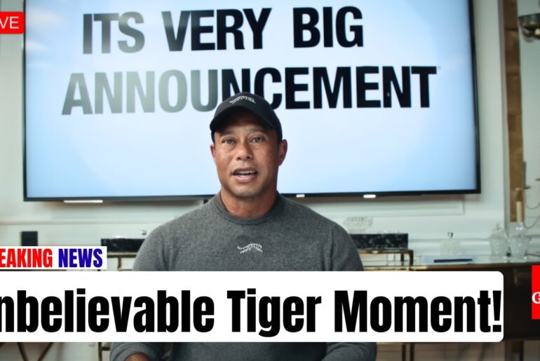 FIRST TIME in 2026: Tiger Woods Says THIS (This Was NOT Expected)