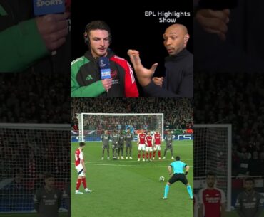 Declan Rice Explains His Two Free Kicks Against Real Madrid 💥💥😱