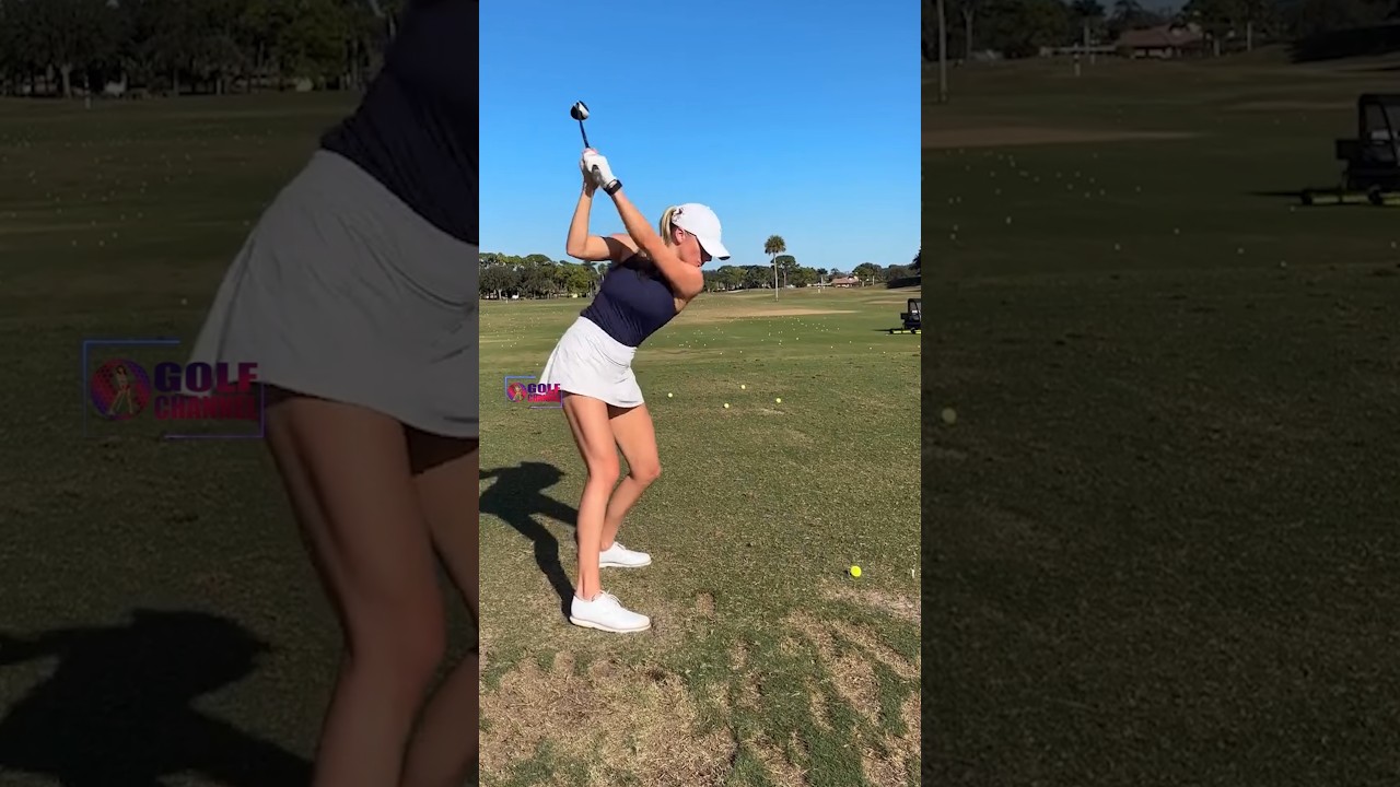 Amazing Golf Swing you need to see | Golf Girl awesome swing | Golf shorts | Tate Hadges Amazing Golf Swing you need to see | Golf Girl awesome swing | Golf shorts | Tate Hadges