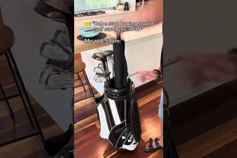 It’s not stupid is it? 😅 #golf #beers #babe #girlfriend #golfingground