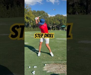 Step drills w/ Brian Gay #golf #golfswing #pga #golftips #golflife #golfer #golfinstruction #golfing