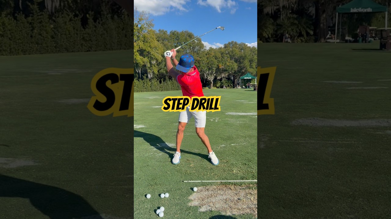 Step drills w/ Brian Gay #golf #golfswing #pga #golftips #golflife #golfer #golfinstruction #golfing