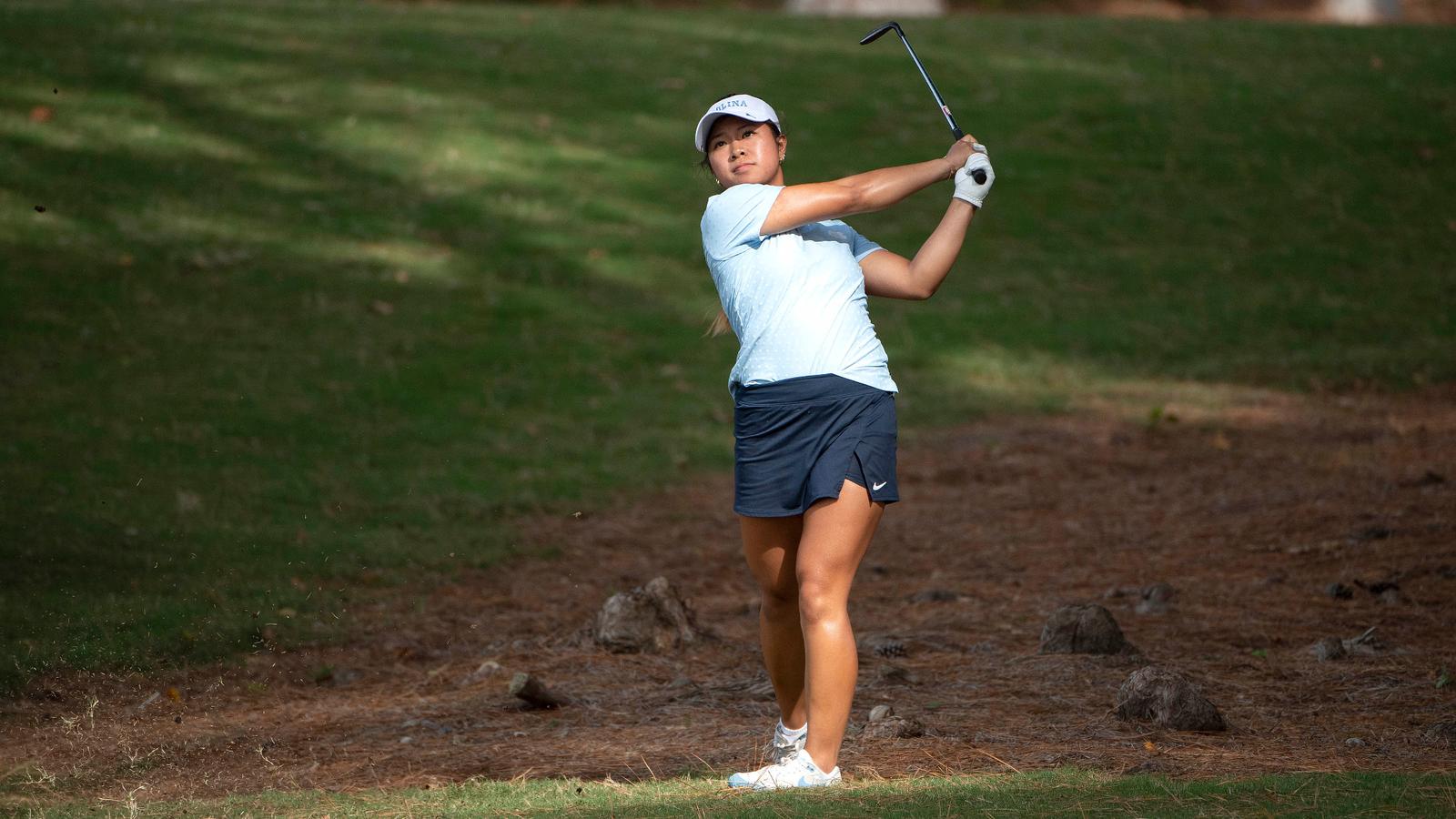 Women’s Golf Begins Spring Play In Puerto Rico Chapel Hill, NC – Oct 18: NCAA Women's Golf - Ruth’s Chris Tar Heel Invitational - Second Round at UNC Finley Golf Course in Chapel Hill, NC on October 18, 2025. (Credit: Andy Mead/YCJ)