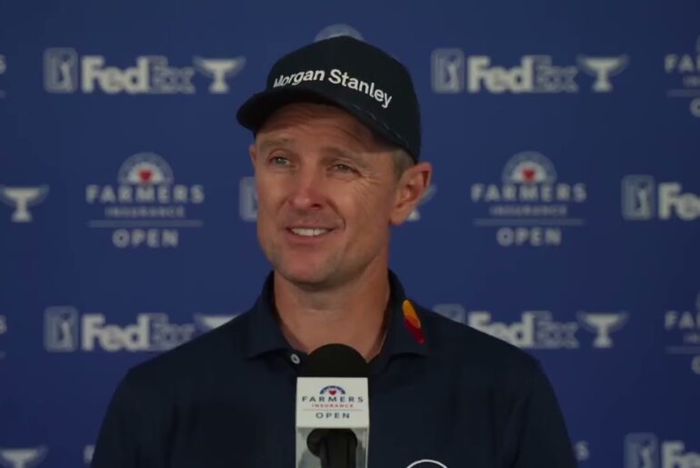 Justin Rose Sets (Another) 36-Hole Record at Torrey Pines + Explains His Weekend Plan | R2