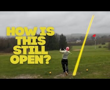 Winter golf at Hampshire Golf Club: How does it drain this well?