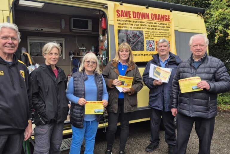 Fight continues to save Down Grange from pitch and putt