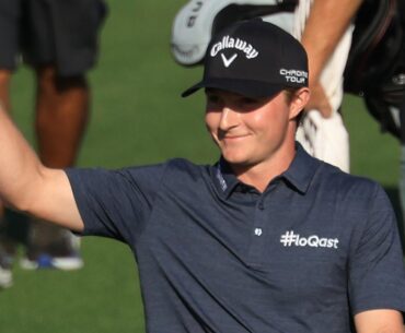 American Express, PGA Tour, leaderboard, scores, tee times, Blades Brown shoots 60, course record, reaction, Scottie Scheffler, news