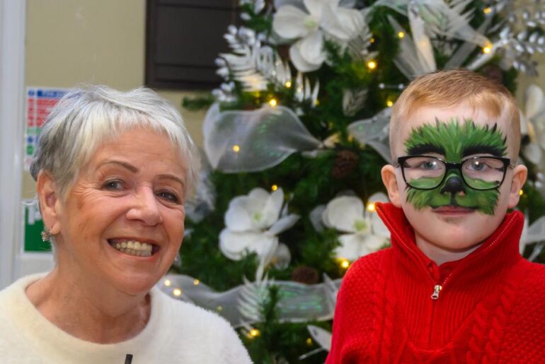 Port Glasgow Golf Club hosts its Christmas party for kids
