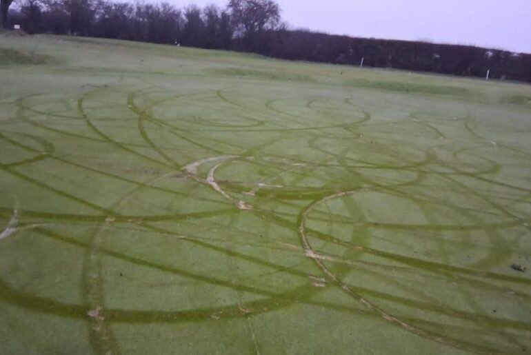 Police investigate criminal damage at High Post Golf Club
