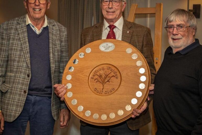 Saffron Walden Golf Club celebrates year with trophy night