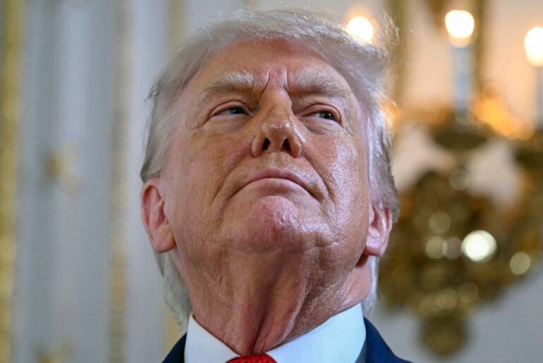 Trump defends ICE and complains about Somalia during White House briefing