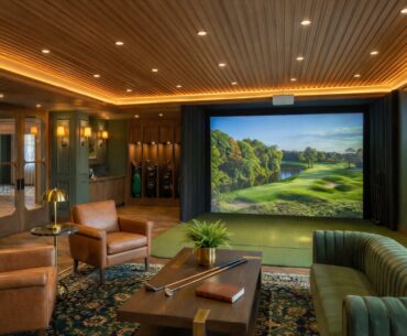 indoor golf simulator