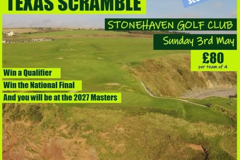 Join Us at Stonehaven Golf Club for the US Masters Texas Scramble!