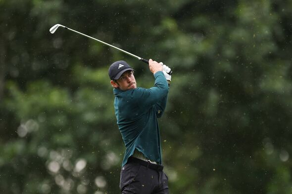 Gareth Bale playing golf